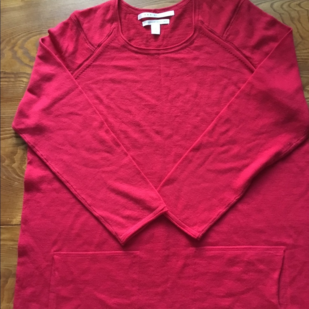 Red tunic